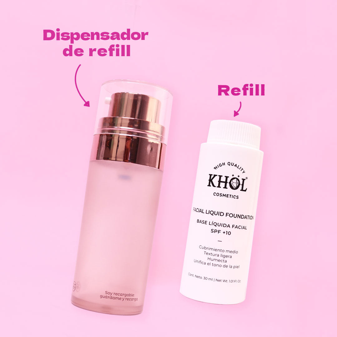 DÚO BASE LÍQUIDA SPF+10 30ml