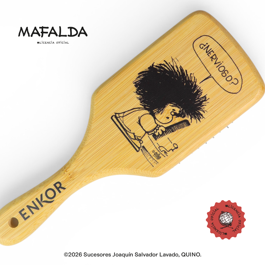 CEPILLO ALPARGATA -¿NERVIOSO?- MAFALDA