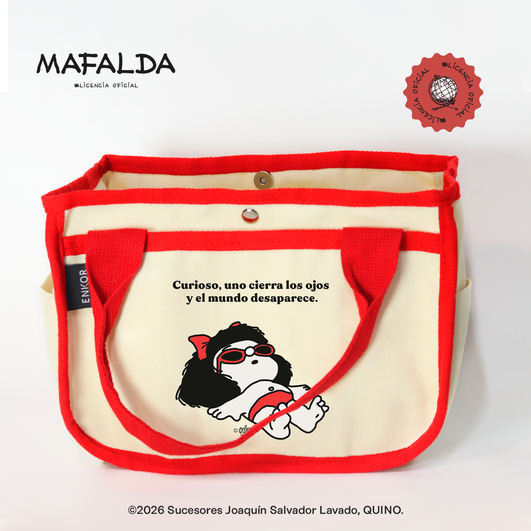 BOLSO DE MANO MAFALDA