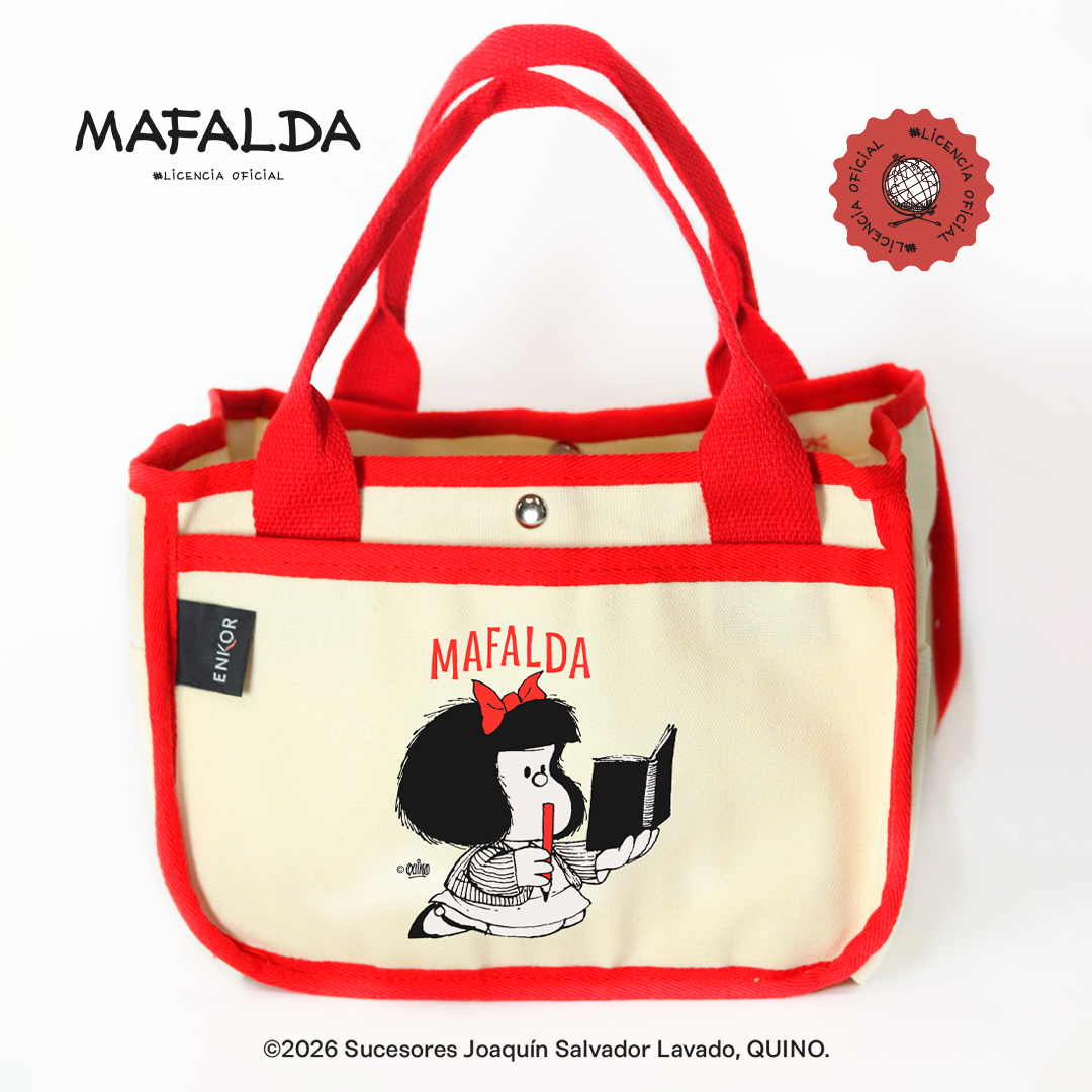 BOLSO DE MANO MAFALDA