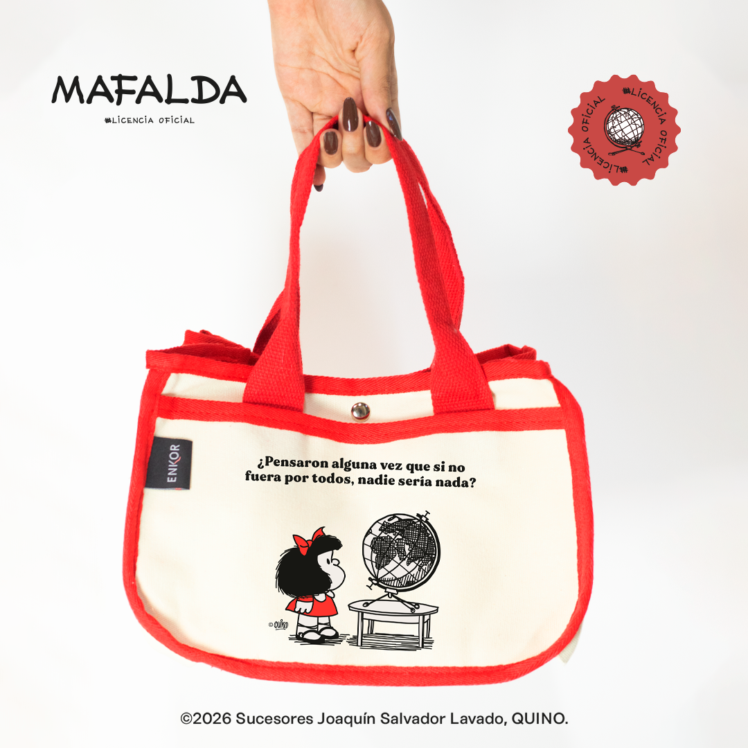 BOLSO DE MANO MAFALDA