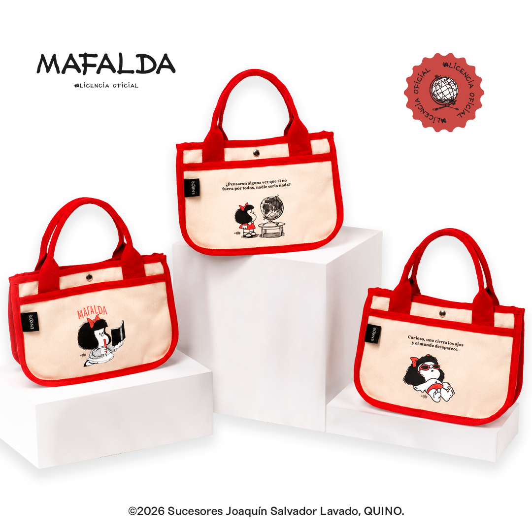 BOLSO DE MANO MAFALDA