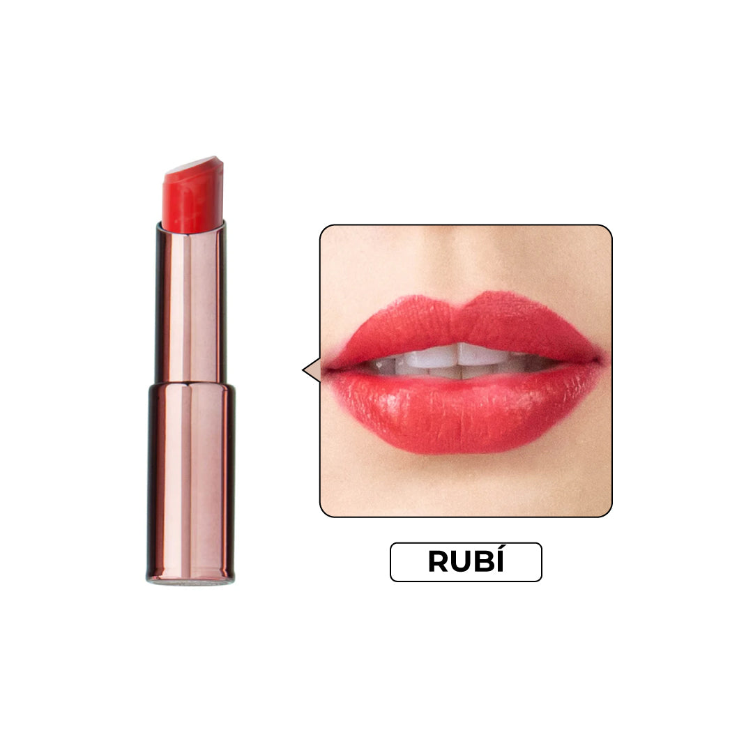 Labial en Barra Rubí