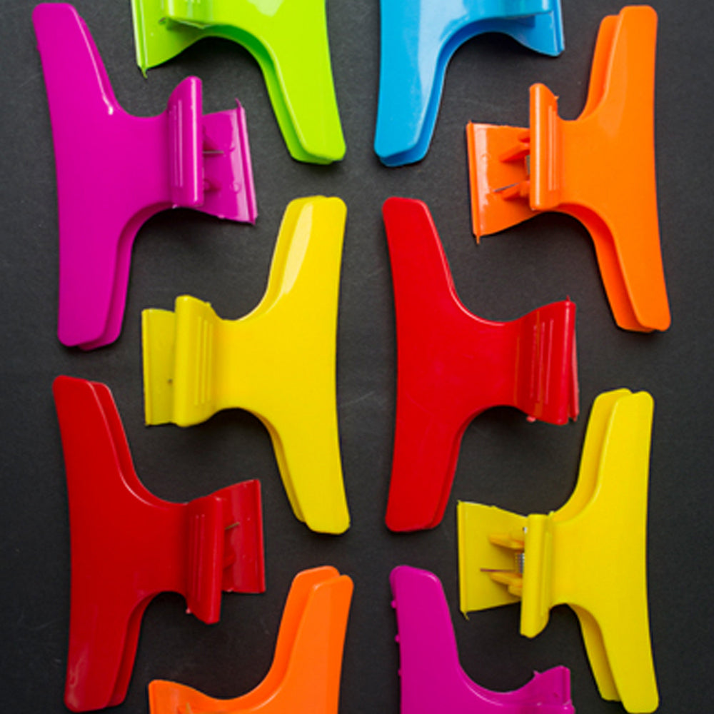 Pinza Plástica Grd Colores X3 PAQ.