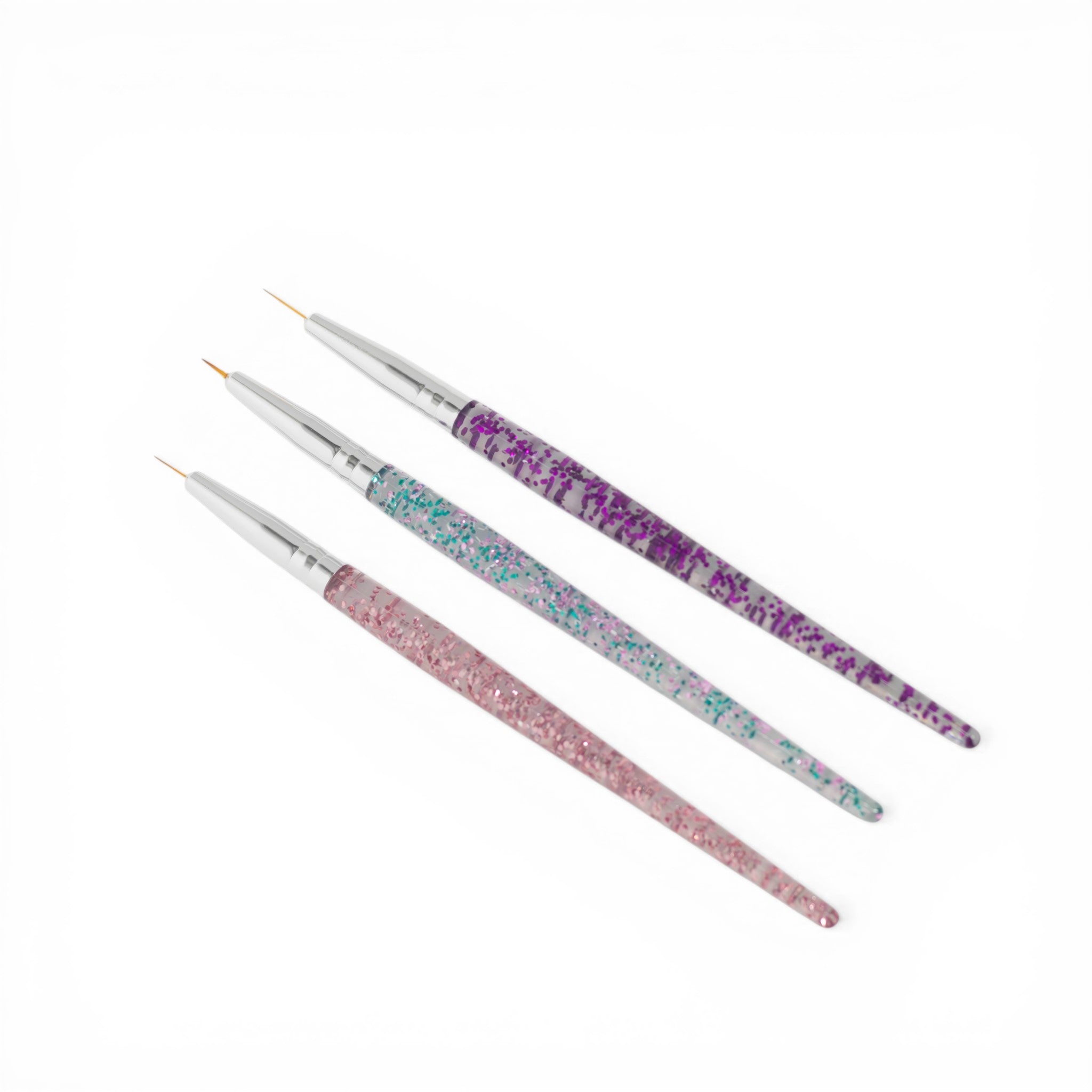 Set Pinceles Uñas Mirella x3