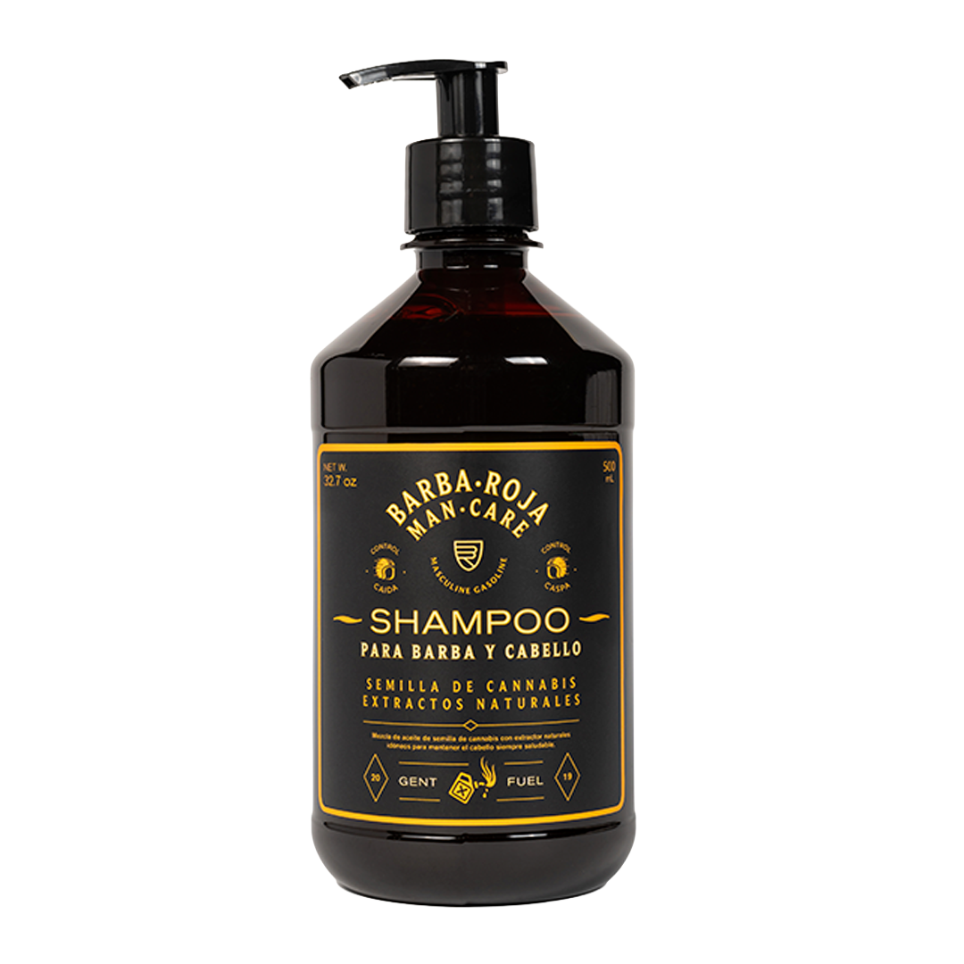 Shampoo para barba y cabello