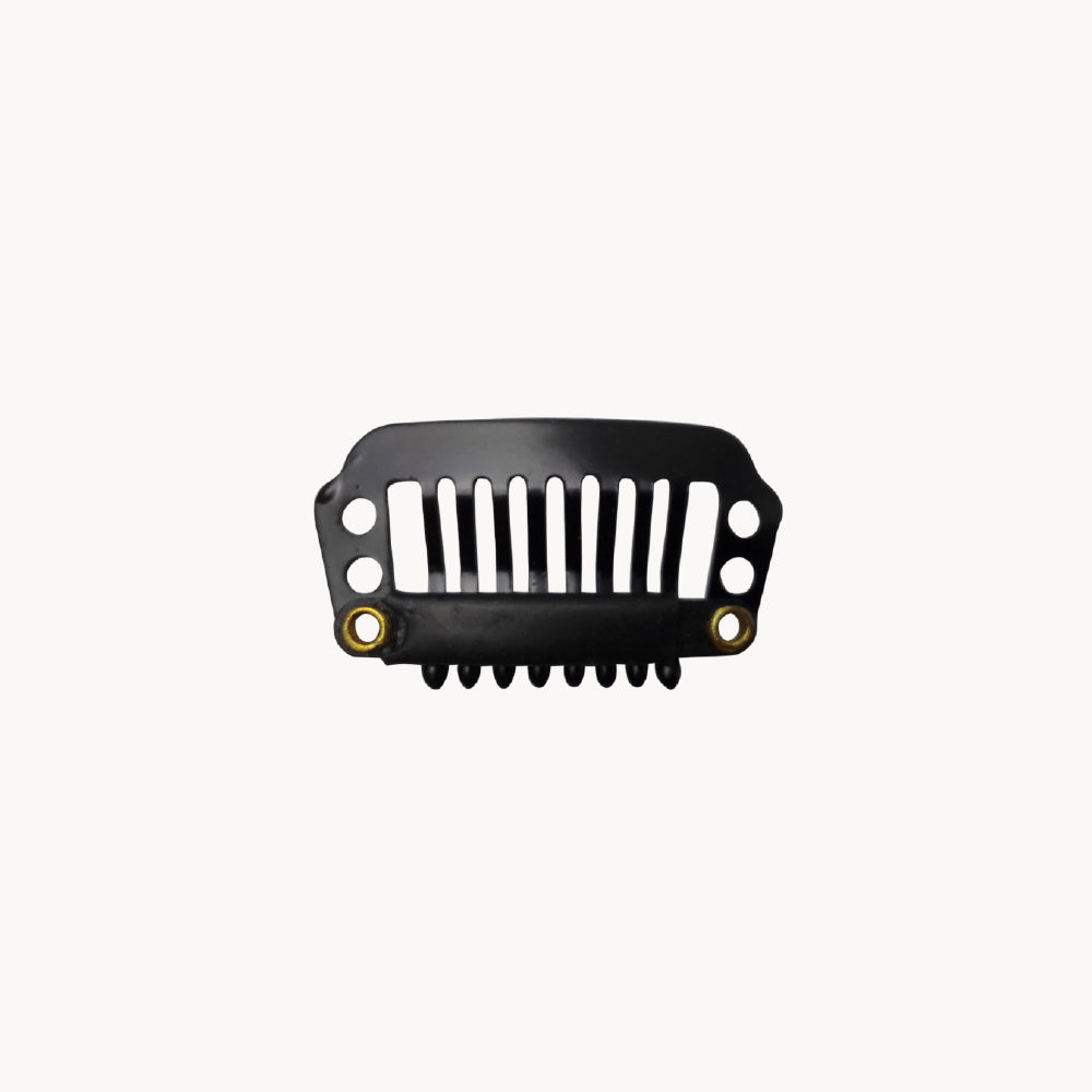 Clip de Extensión Negro 2.8 Cm X 15 x3 UDS
